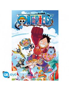 ONE PIECE -Póster Maxi 91,5x61 - Portada EggHead