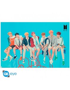BTS - Póster Maxi 91,5x61 - Grupo Azul