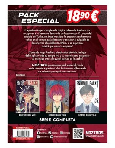 KANTETSU,MOZTROS,,9788410463172,ENDROLL BACK PACK ESPECIAL,18,17