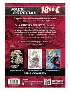 RYU MIYANAGA,MOZTROS,,9788410463189,LA CRIATURA DE EINSTEIN PACK ESPECIAL,18,17