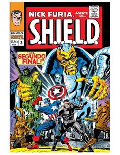 ROY THOMAS,PANINI ,,9788410516069,BIBLIOTECA MARVEL 72 NICK FURIA AGENTE DE S.H.I.E.L.D. 03,13,41