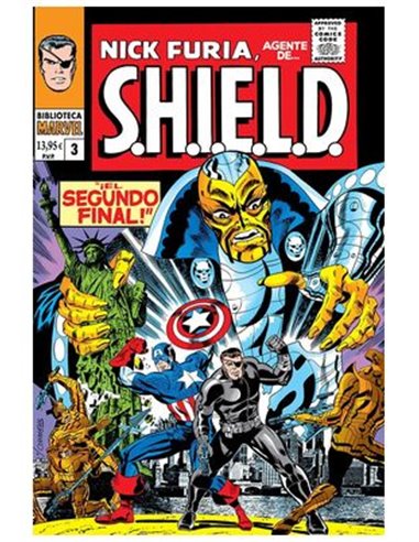 ROY THOMAS,PANINI ,,9788410516069,BIBLIOTECA MARVEL 72 NICK FURIA AGENTE DE S.H.I.E.L.D. 03,13,41