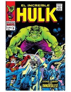 MARIE SEVERIN,PANINI ,,9788410516083,BIBLIOTECA MARVEL 74 EL INCREIBLE HULK 05,13,41