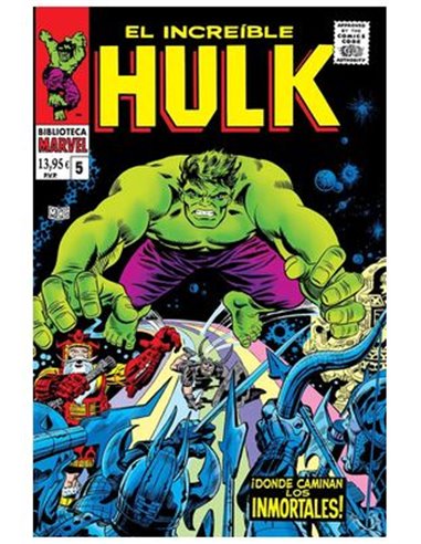 MARIE SEVERIN,PANINI ,,9788410516083,BIBLIOTECA MARVEL 74 EL INCREIBLE HULK 05,13,41