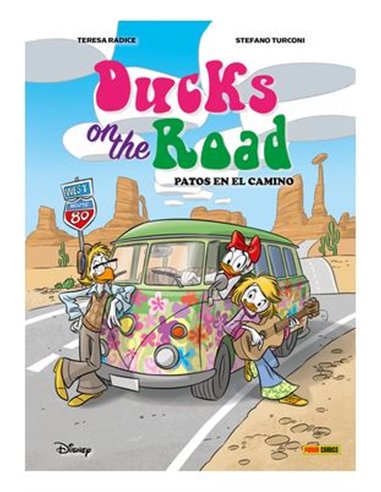 TERESA RADICE,PANINI ,,9788418814921,DUCKS ON THE ROAD:PATOS EN LA CARRETERA (BIBLIOTECA DISNEY),0