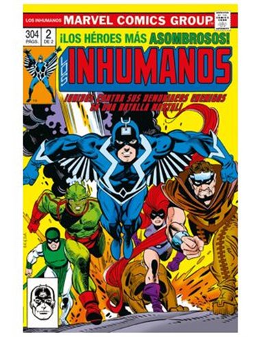 VARIOS AUTORES,PANINI ,,9788418814952,TPB LOS INHUMANOS 2 DE 2 (MARVEL LIMITED EDITION),0