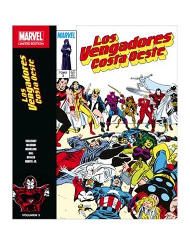 VARIOS AUTORES,PANINI ,,9788418814907,LOS VENGADORES COSTA OESTE 03 (MARVEL LIMITED EDITION),0