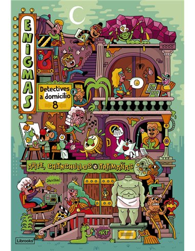 MARTIN, PAUL,LIBROOKS,,9788412921762,ENIGMAS DETECTIVES A DOMICILIO 8 ARTE CHANCHULLOS Y ARTI,14,3269230769231