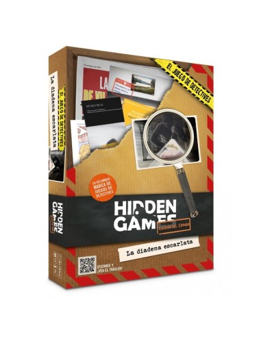 JUEGO DE MESA HIDDEN GAMES LA DIADEMA ESCARLATA 29,95 € 