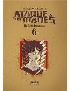 ISAYAMA HAJIME,NORMA,,9788467972443,ATAQUE A LOS TITANES 6 EDICION INTEGRAL,24,5 ISAYAMA HAJIME,NORMA,,9788467972443,ATAQUE A LOS TITANES 6 EDICION INTEGRAL,24,5
