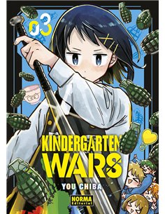 CHIBA YOU,NORMA,,9788467969573,KINDERGARTEN WARS 3,9