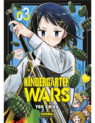 CHIBA YOU,NORMA,,9788467969573,KINDERGARTEN WARS 3,9