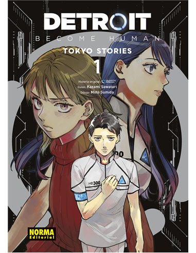 QUANTIC DREAM/KAZAMI SAWATARI/MOTO S,NORMA,,9788467972801,DETROIT BECOME HUMAN TOKYO STORIES 1,10