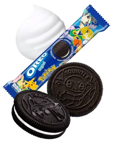 Galletas OREO POKEMON rellenas de crema 8992760221028 Galletas OREO POKEMON rellenas de crema 8992760221028