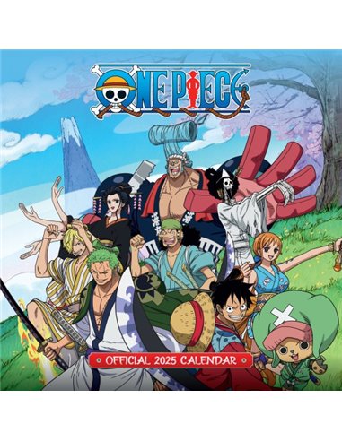 CALENDARIO 2025 30X30 ONE PIECE