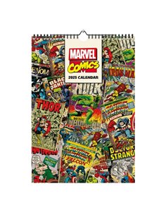 CALENDARIO A3 2025 MARVEL PORTADAS