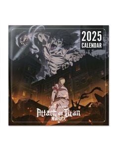 CALENDARIO 2025 30X30 ATTACK ON TITAN