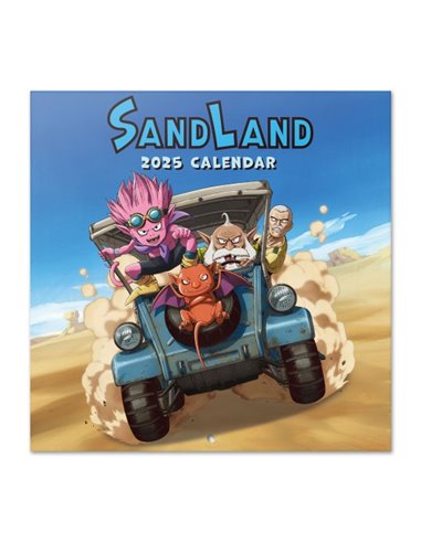CALENDARIO 2025 30X30 SAND LAND