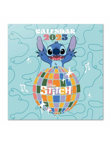 CALENDARIO 2025 30X30 DISNEY STITCH CALENDARIO 2025 30X30 DISNEY STITCH