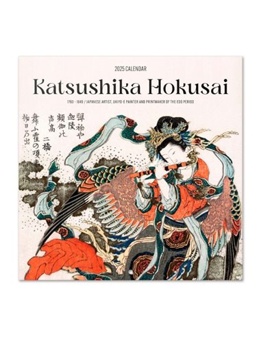 CALENDARIO 2025 30X30 HOKUSAI CALENDARIO 2025 30X30 HOKUSAI