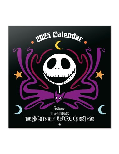 CALENDARIO 2025 30X30 DISNEY PESADILLA ANTES DE NAVIDAD