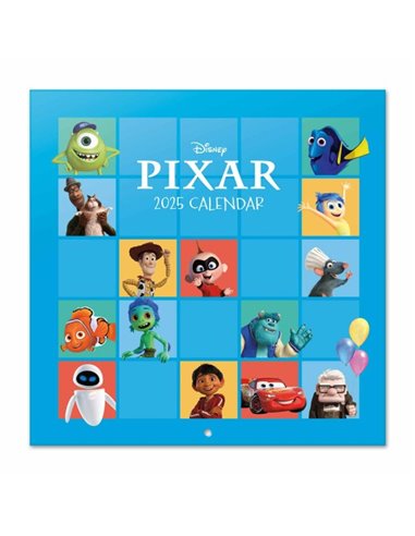 CALENDARIO 2025 30X30 DISNEY PIXAR