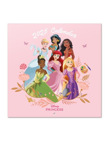 CALENDARIO 2025 30X30 DISNEY PRINCESAS