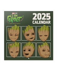 CALENDARIO 2025 30X30 MARVEL YO SOY GROOT