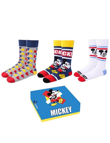 ,,,8445484059533 ,Set 3 calcetines Mickey Disney,