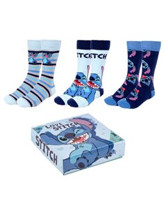 ,,,8445484333404 ,Set 3 calcetines Stitch Disney adulto,