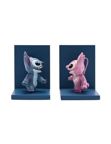 SUJETALIBROS STITCH Y ANGEL  5017224987944