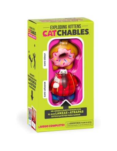 JUEGO DE MESA EXPLODING KITTENS: CATCHABLES 2-PACK 1  0810083047584 JUEGO DE MESA EXPLODING KITTENS: CATCHABLES 2-PACK 1  0810083047584