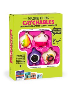 JUEGO DE MESA EXPLODING KITTENS: CATCHABLES CORE PACK JUEGO DE MESA EXPLODING KITTENS: CATCHABLES CORE PACK