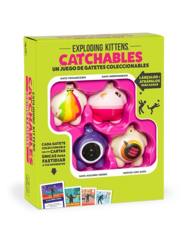 JUEGO DE MESA EXPLODING KITTENS: CATCHABLES CORE PACK JUEGO DE MESA EXPLODING KITTENS: CATCHABLES CORE PACK