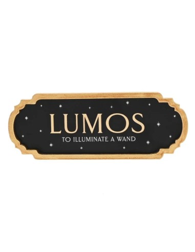 HARRY POTTER PLACA DECORATIVA LUMOS  5017224979635 HARRY POTTER PLACA DECORATIVA LUMOS  5017224979635