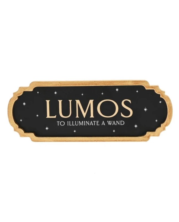 HARRY POTTER PLACA DECORATIVA LUMOS  5017224979635