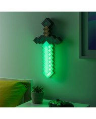 LAMPARA MINECRAFT ESPADA DE DIAMANTE