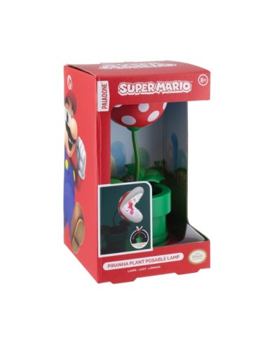 LAMPARA NINTENDO SUPER MARIO PLANTA PIRAÑA