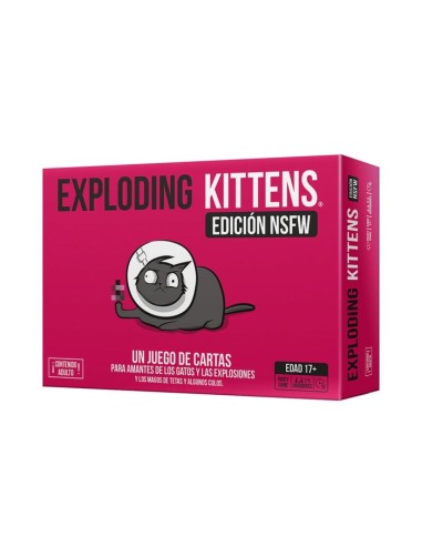 JUEGO DE CARTAS EXPLODING KITTENS NSFW  810083044132 JUEGO DE CARTAS EXPLODING KITTENS NSFW  810083044132
