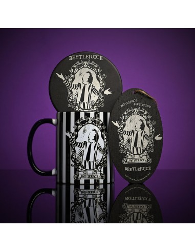 TAZA WARNER BROS BEETLEJUICE RAYAS 5063322073119