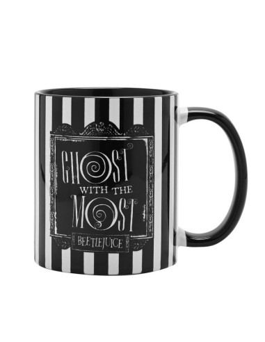 TAZA WARNER BROS BEETLEJUICE RAYAS