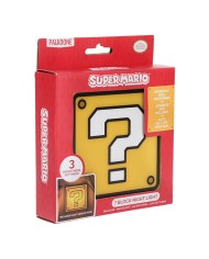 Mini Lámpara Super Mario Bloque Interrogante 10 cm 5056577713442