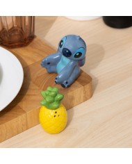 Set salero y pimentero Stitch y piña 7 cm  5056577732948