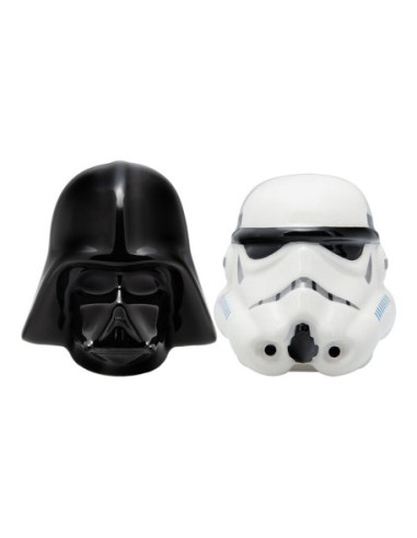 Salero Y Pimentero 3D Darth Vader y Stromtrooper 5056577737233