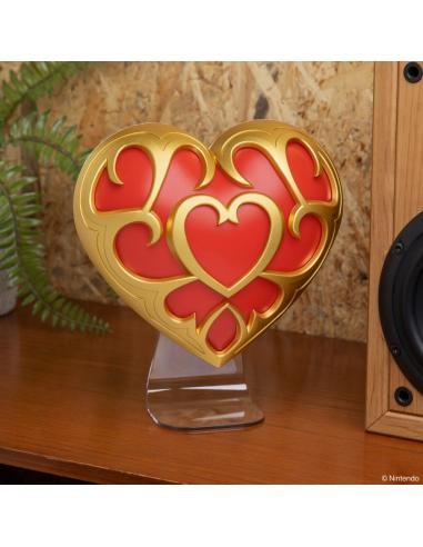 LAMPARA NINTENDO ZELDA CONTENEDOR DE CORAZONES 5056577737950 LAMPARA NINTENDO ZELDA CONTENEDOR DE CORAZONES 5056577737950