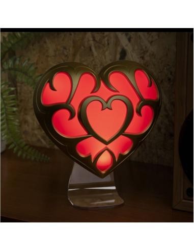 LAMPARA NINTENDO ZELDA CONTENEDOR DE CORAZONES 5056577737950 LAMPARA NINTENDO ZELDA CONTENEDOR DE CORAZONES 5056577737950