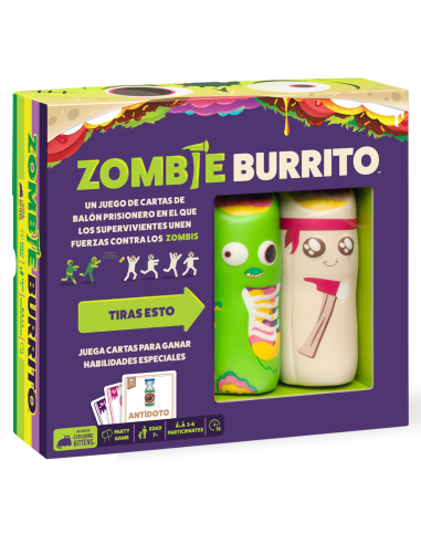 Zombie Burrito Juego de mesa  810083047300 Zombie Burrito Juego de mesa  810083047300