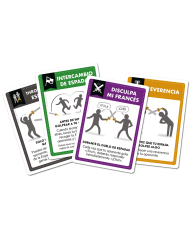 Vamos a pegarnos con espadas de mentira Juego de Cartas 0810083046464