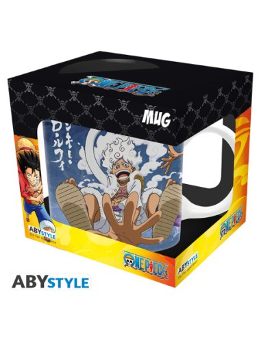 ONE PIECE - Taza - 320 ml - Luffy Nika  3665361143864 ONE PIECE - Taza - 320 ml - Luffy Nika  3665361143864