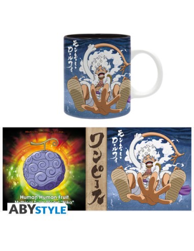 ONE PIECE - Taza - 320 ml - Luffy Nika  3665361143864 ONE PIECE - Taza - 320 ml - Luffy Nika  3665361143864